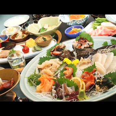 ★【活貝づくし】オススメ★魚貝を食べ尽くす！箱根連山の山並みを眺め過ごす　 1泊2食付き